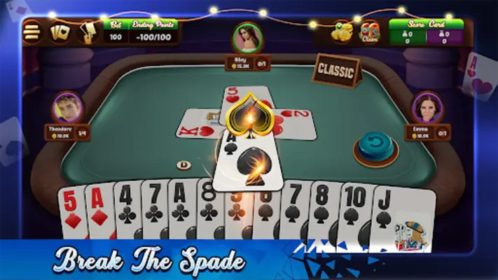 Spades android App screenshot 13